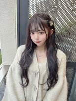 サロンドミルク 原宿(salon de MiLK)&nbsp;【salon de MiLK 原宿】透明感ツヤツヤラベンダーグレー