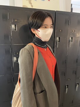 ヘアーアイストゥーレ(HAIR ICI TRE) ショート コンパクトショート 担当渡辺聖