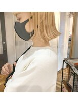 ホーミートウキョウ(HOMIE TOKYO)&nbsp;渋谷×おすすめ×ケアブリーチ×イルミナカラー×ハイライト