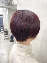 ソーコ 渋谷(SOCO)&nbsp;チェリーレッドワインレッドピンクブラウンブリーチダブルカラー