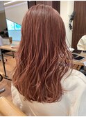 ピンク系カラー×ピンクミルクティーカラー★中村大輔