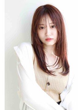ヘアーアンドメイク エイダ(hair&make eida) 斜めバング髪質改善ストレート　神保町/神保町駅