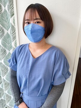 アンノウン(UNKNOWN) 髪質改善トリートメント×ショートボブ