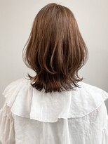 アグノス 青山(Agnos) シルキーベージュデザインカラー前髪デジタルパーマ艶感美髪