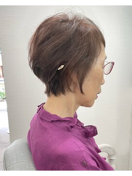 メモリーズ 水天宮前店(Memories) 大人可愛い30代40代50ショートボブショート丸みショート