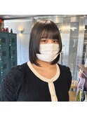 内巻きボブ＊姫カット