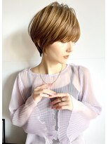 大人ショートボブクビレ20代30代40代前髪あり前髪なし【荒牧】