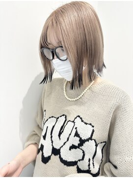 スティル カラン(STILL calin) ベージュカラー × 裾カラー