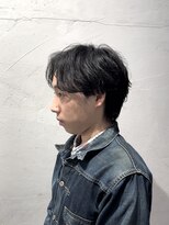 ガオプロデュースバイレボ(gao produced by revo) 【曽我尾真生】センターパート/ニュアンスパーマ/メンズ