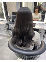 ロンドアヴァントゥス 池袋(Lond aventus) 韓国レイヤー/韓国風/ボブ/髪質改善/黒髪/ブリーチなし〔池袋〕