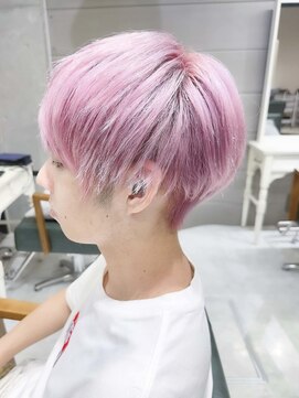 デイズ(days) ウルフ アッシュブラック ベリーショート カルマパーマ