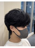 ツイストスパイラルパーマツイストパーマメンズマッシュパーマ