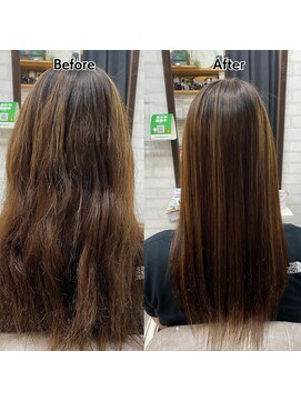 ビート(Beat) 大きくうねる髪の毛も酸性ストレートでやわらか美髪へ