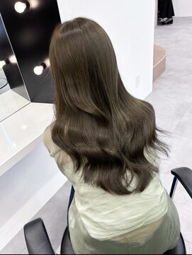 エトバイイオエ(et by ioe) 黒髪/ボブルフ/ネビージュ/小顔/ワンレン/髪質改善/グレージュ