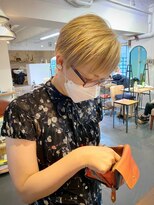 ポタム 東中野(potamu)&nbsp;ブリーチとベリーショート