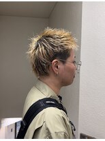 ナンバー エミライ 溝の口(N° emirai) 爽やかツーブロック刈り上げ束感アップバング