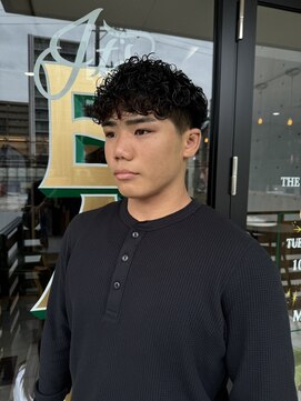 ザスーツブラザーズ(THE SUITS BROTHERS) MEN'SHAIRウルフカルマパーマメンズショートイージーパーマ