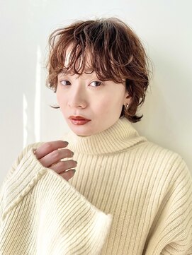 シスタ(SISTA) 【SiSTA】ウルフベージュカラー×似合わせカット