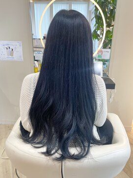 アーチバイケンジ(arch by kenje) 【ブリーチ1回】ブルーブラック