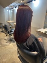 リコモ 上野御徒町(LikkleMore)&nbsp;ブリーチなし　ワインレッド