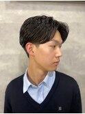 20代30代40代◎韓国マッシュスペインカールブルーブラック