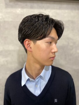 ソイクフ(SOY KUFU) 20代30代40代◎韓国マッシュスペインカールブルーブラック