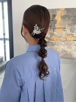 ウル 岡山駅店(ULu.)&nbsp;岡山ヘアセット　結婚式ヘア