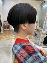 ロミー 本厚木(ROMMY.) 本厚木☆刈り上げショート黒髪刈り上げマッシュショートパッツン