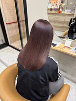 シカ 神戸三宮元町店(Cica)&nbsp;髪質改善 ストレート 神戸三宮元町 縮毛矯正 レッドカラー 美髪