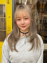 ミリ(mm)&nbsp;10代20代30代レイヤーカットワンカールハイトーン髪質改善仙台