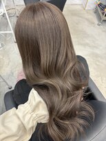 クム(kumu)&nbsp;◎大人上品ベージュ！レイヤー◎小顔似合わせカット韓国風