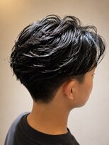 エクファフォーメン(EX-FA FOR MEN) リバースセンターパート/ニュアンスウルフ/ダウンバング/瀬田