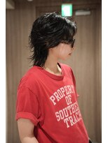 ウーズ ハラジュク(Ooze.HARAJUKU)&nbsp;ハッシュカットグレージュデザインカラーツートーンカラー原宿