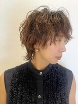 ユイット 本八幡店(Uit)&nbsp;無造作ウェーブミディアムショート ［本八幡/髪質改善］