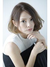 ヘアーリプル (Hair Ripple) ゆるふわワンカールボブ