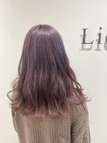 リアン バイ ヘアー(Lien by hair)&nbsp;ピンクラベンダーベージュ