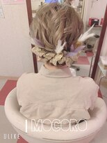 ヘアーセット モコロ(Hair Set MOCORO) ドライフラワー付きセット