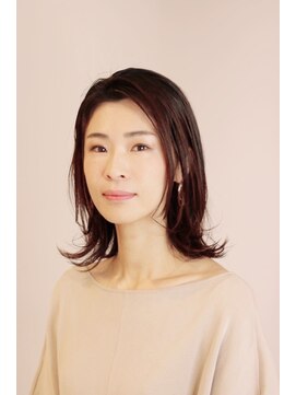 アンベリールフルー(EMBELLIR fleur) ヘルシーなウェットミディ　30代/40代/50代