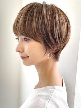 ミチオ ノザワ ヘアサロン ギンザ(Michio Nozawa HAIR SALON Ginza) 似合わせカット×くびれショート【瀧上丈司】