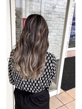 アース 石巻店(HAIR&MAKE EARTH) バレイヤージュカラー
