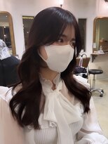 サンバイセライロ 千葉(SAN. by celilo)&nbsp;くびれヘア/韓国/顔周り/ピンクベージュ【佐藤詩門】