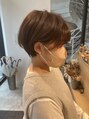 シェノン 奈良橿原店(CHAINON)&nbsp;骨格補正でお似合いのショートヘアをご提案します。