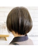 ショートボブ/カーキベージュ/ヘルシースタイル◎30代40代
