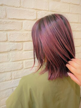 ピースオブヘアー(PEACE of hair) 切りっぱなしボブ