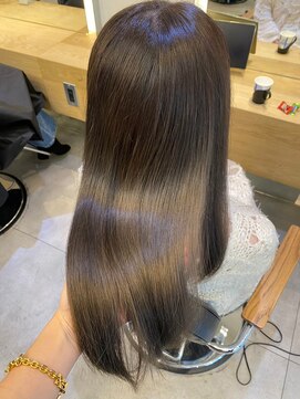 ジーナ 本八幡(Zina) 大人かわいい20代30代40代小顔ショコラベージュ　Zina本八幡