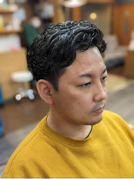 グラスヒビキ 大人ソフトツーブロックバーマ