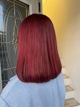 ヘアーアンドリラックス アミエ(hair&relax amie) チェリーレッド