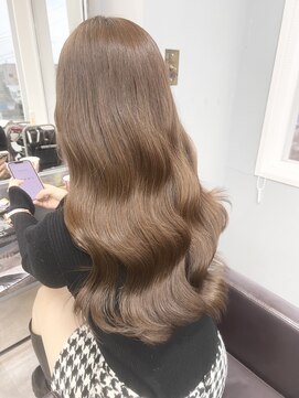 オズ 郡山桑野店(OZ) 【オズ】#ベージュ #ブリーチなし #髪質改善トリートメント