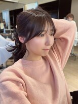 アフロート ギンザ(AFLOAT GINZA) 【MAINESTYLE】結んで可愛い顔まわり