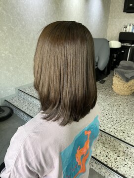 エノルア(enorua) 質感再整カラー♪大人くすみ感マットベージュ！